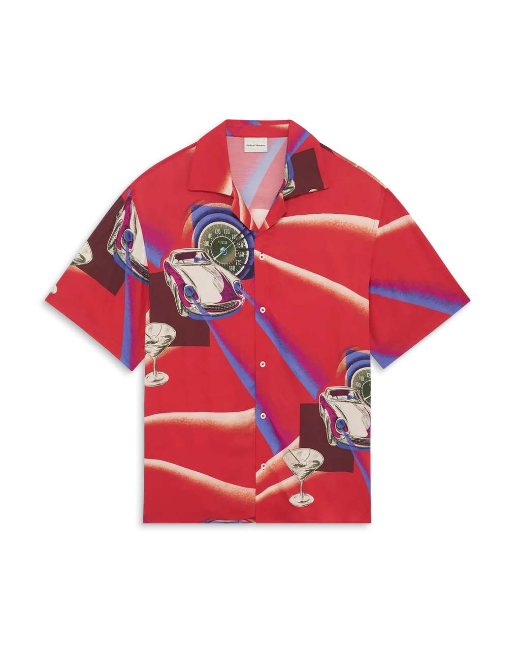 Drôle de Monsieur - La Chemise Voiture Rouge
