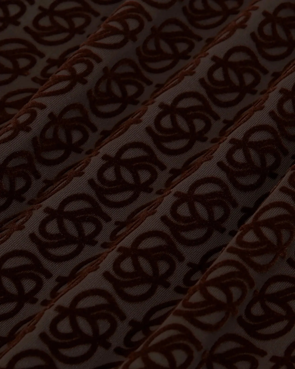 Drôle de Monsieur - La Veste de Survêtement Monogramme Dark Brown