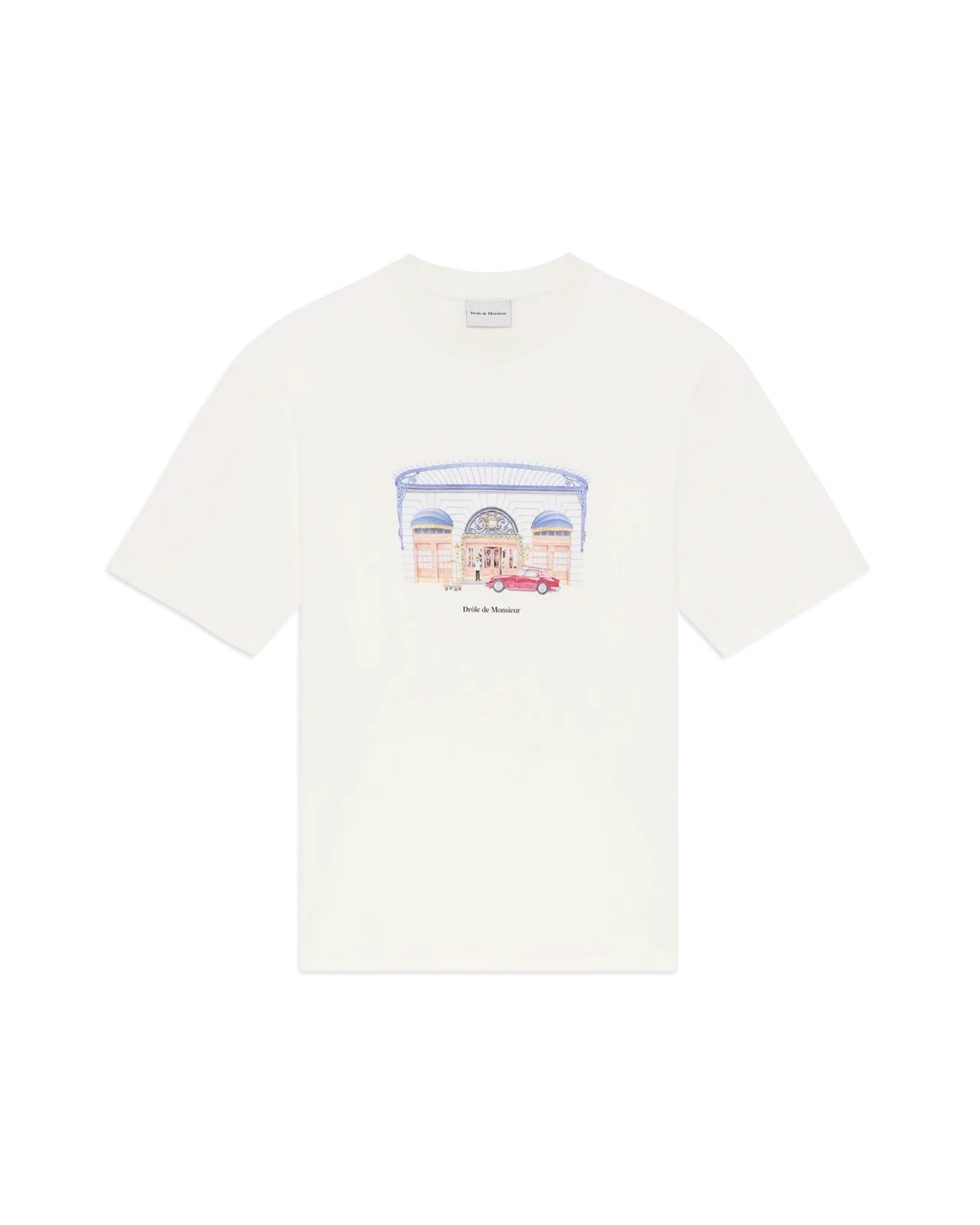 Drôle de Monsieur - Tee-shirt Drôle Palace off White
