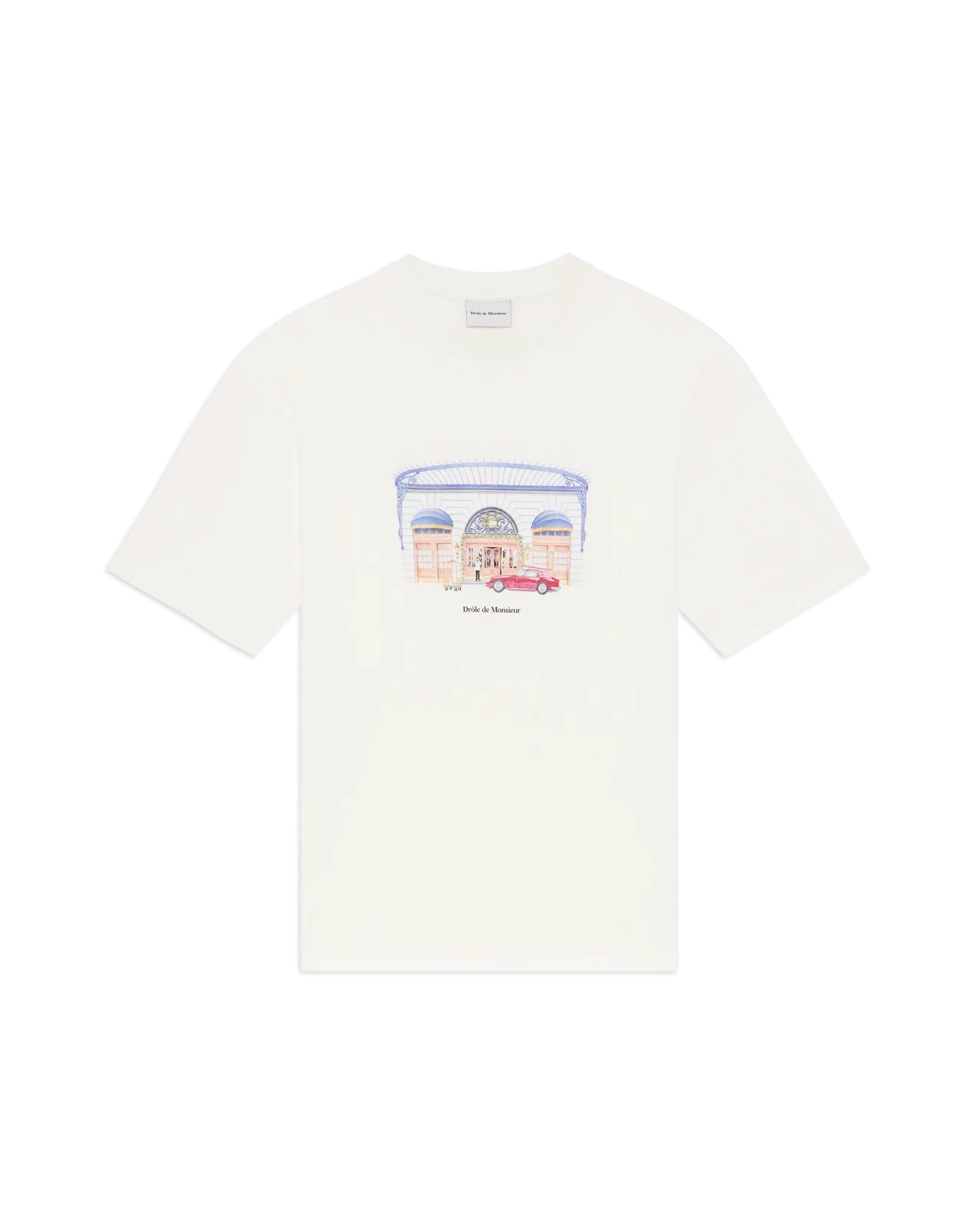 Drôle de Monsieur - Tee-shirt Drôle Palace off White