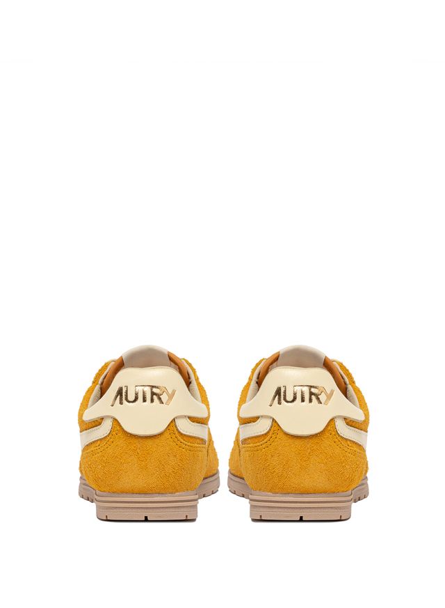 AUTRY - Basket Windspin en daim et cuir Minyel/rut