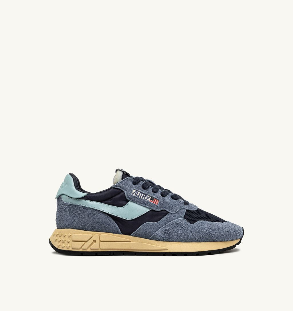 AUTRY - Basket Reelwind en Suede/Net Indigo/SpellBou