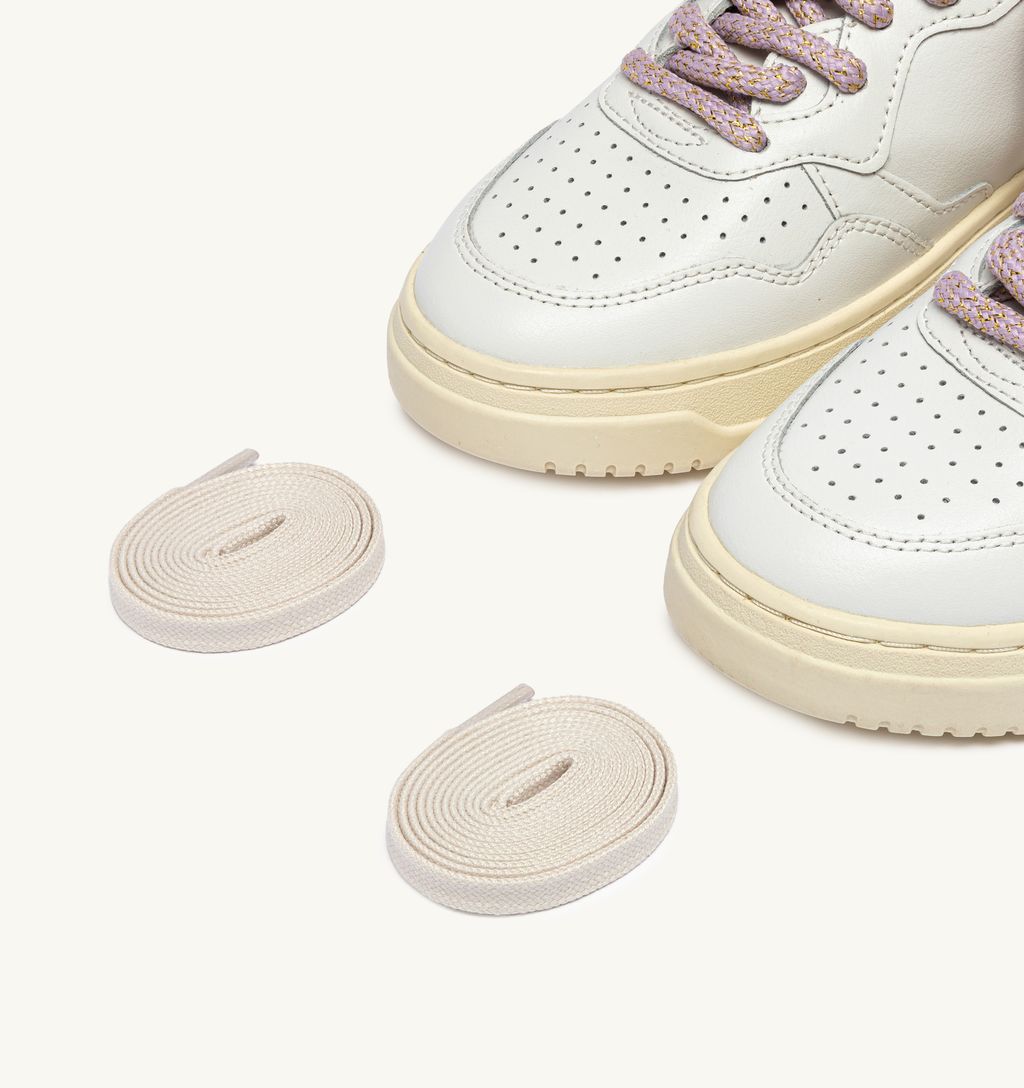 AUTRY - Basket Medalist Bicolor leather/Swoll Taiorch
