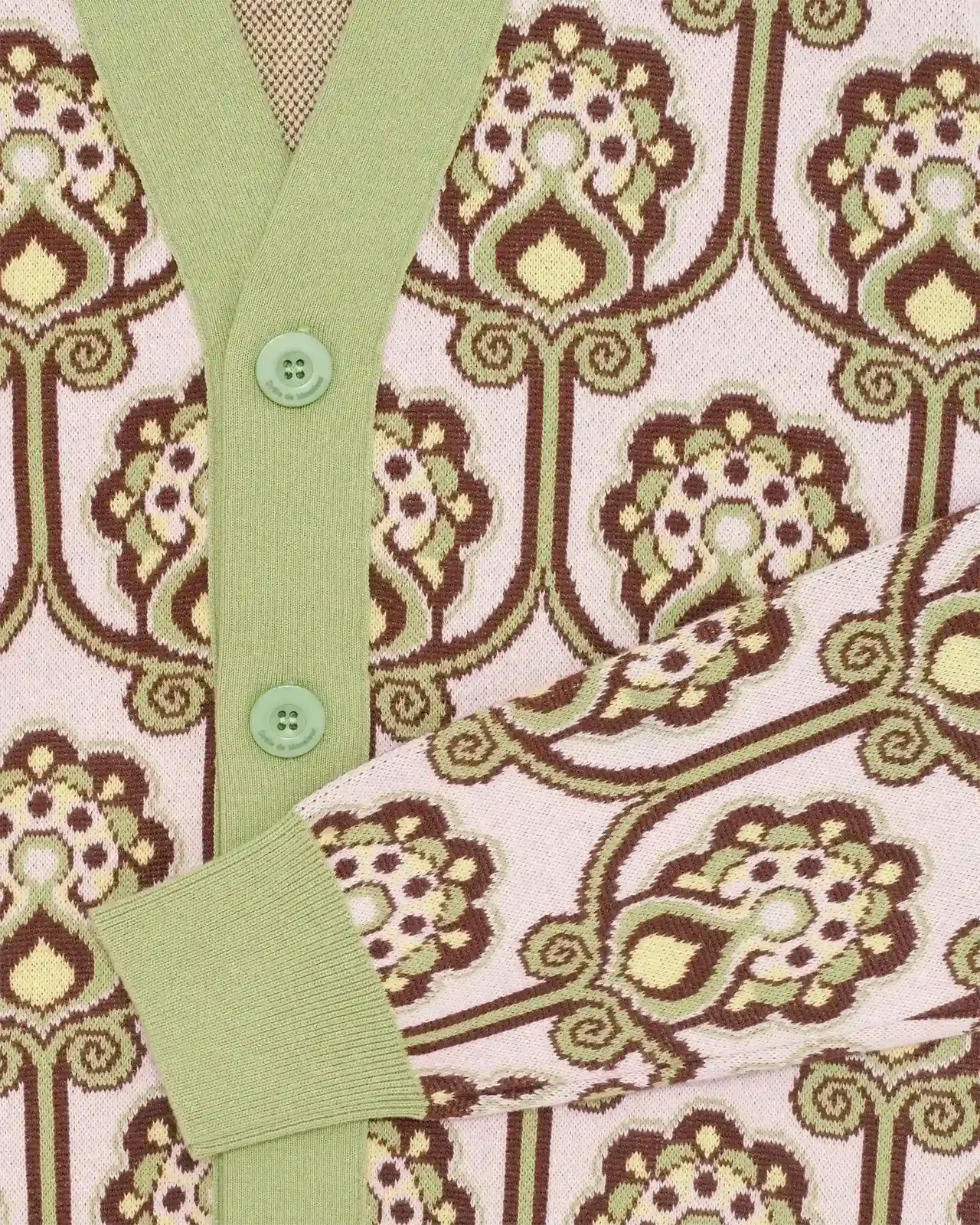 Drôle de Monsieur - Cardigan Tapisserie Florale Rose