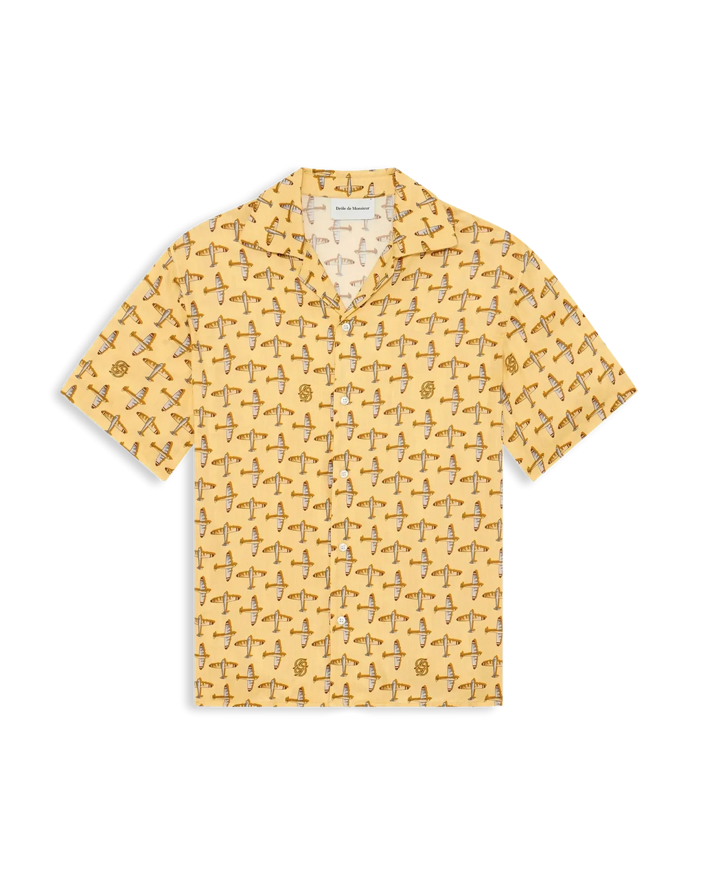 Drôle de Monsieur - Chemise Skyline jaune