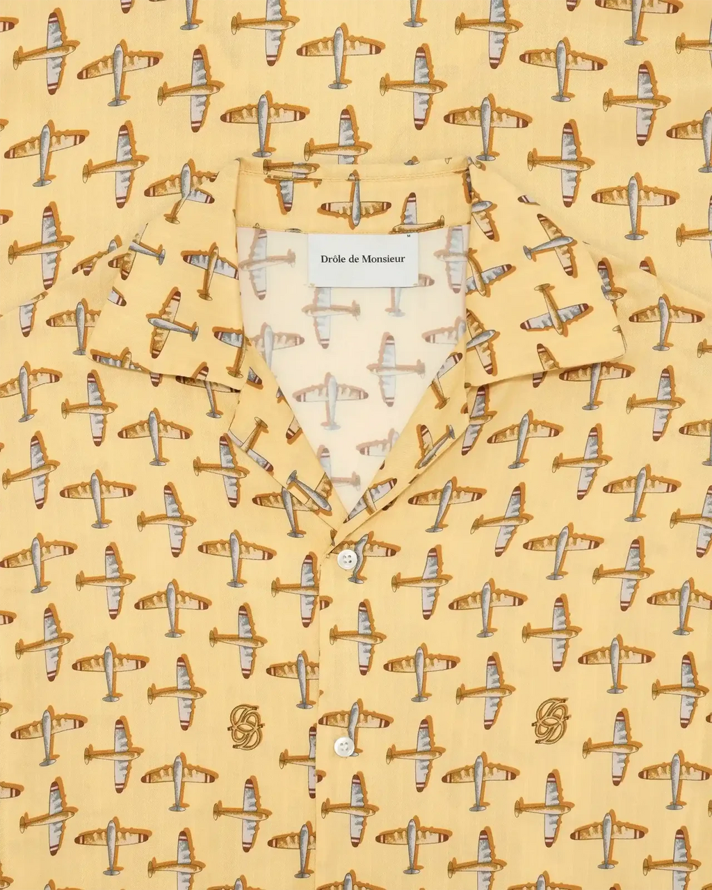 Drôle de Monsieur - Chemise Skyline jaune