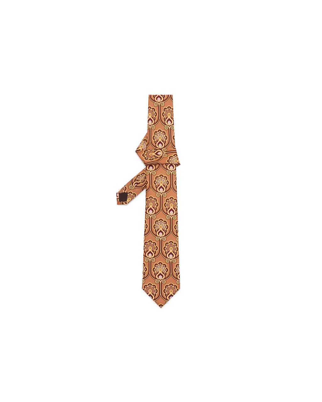 Drôle de Monsieur - Cravate tapisserie Florale Vieu rose