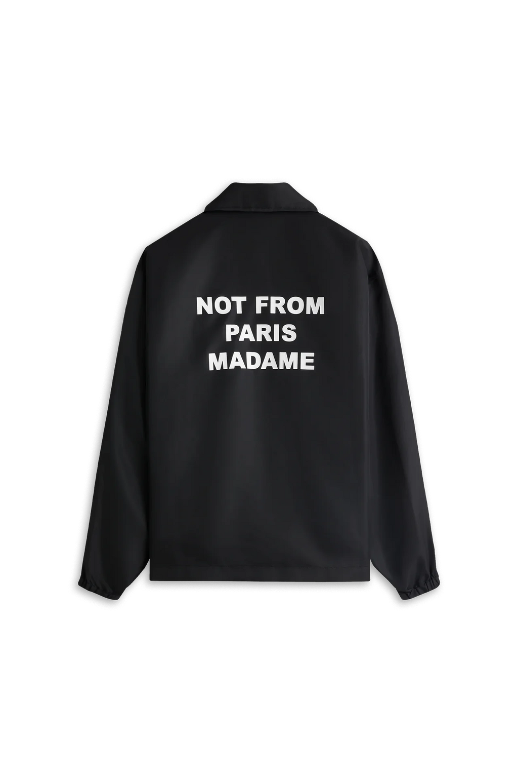 Drôle de Monsieur - Veste Slogan Black