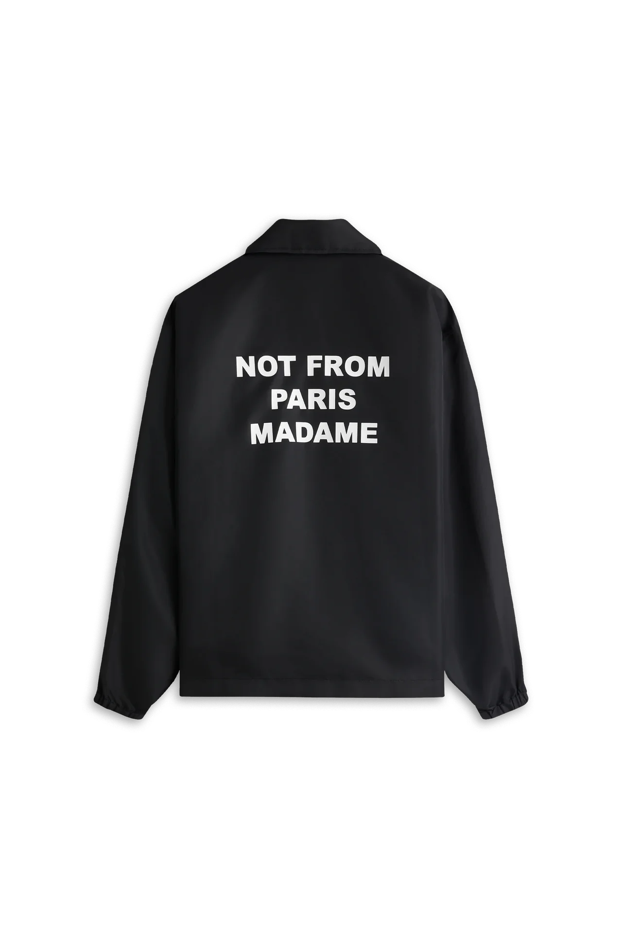 Drôle de Monsieur - Veste Slogan Black