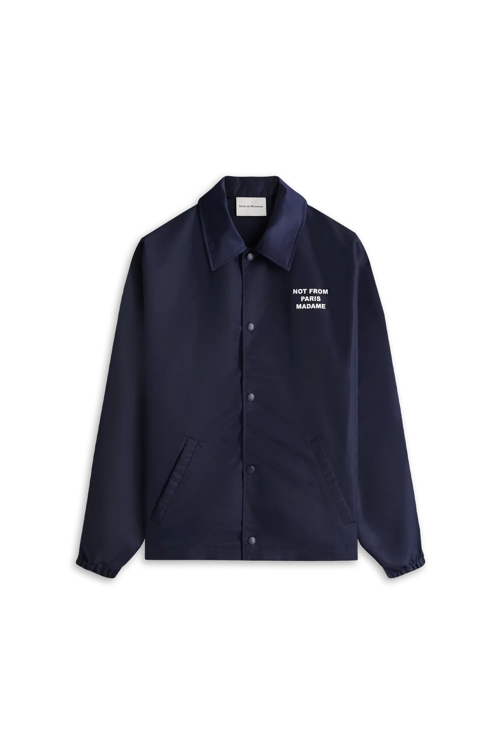Drôle de Monsieur - Veste Slogan Navy
