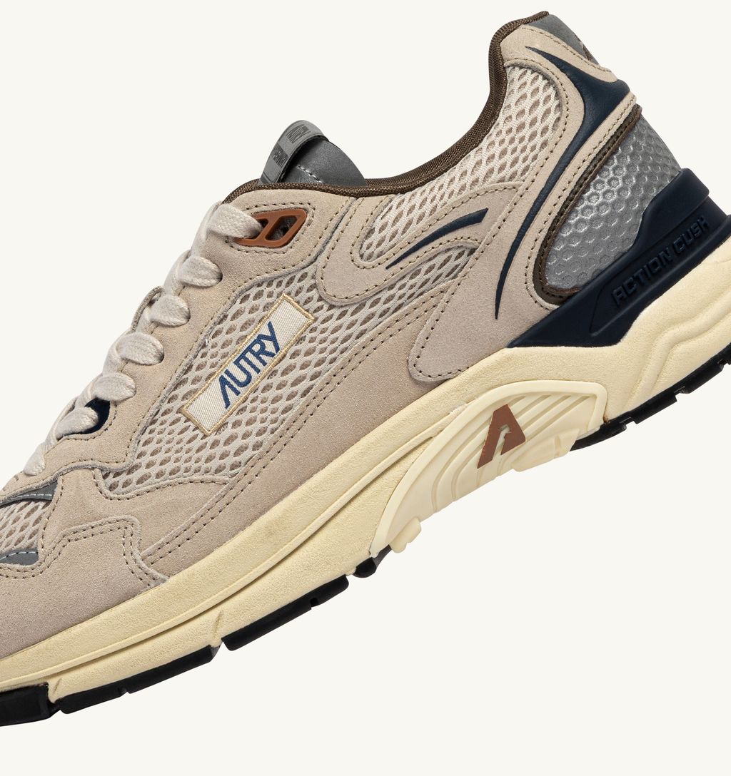 AUTRY - Basket Hyperway Suede/meshAct Sand/SPABL