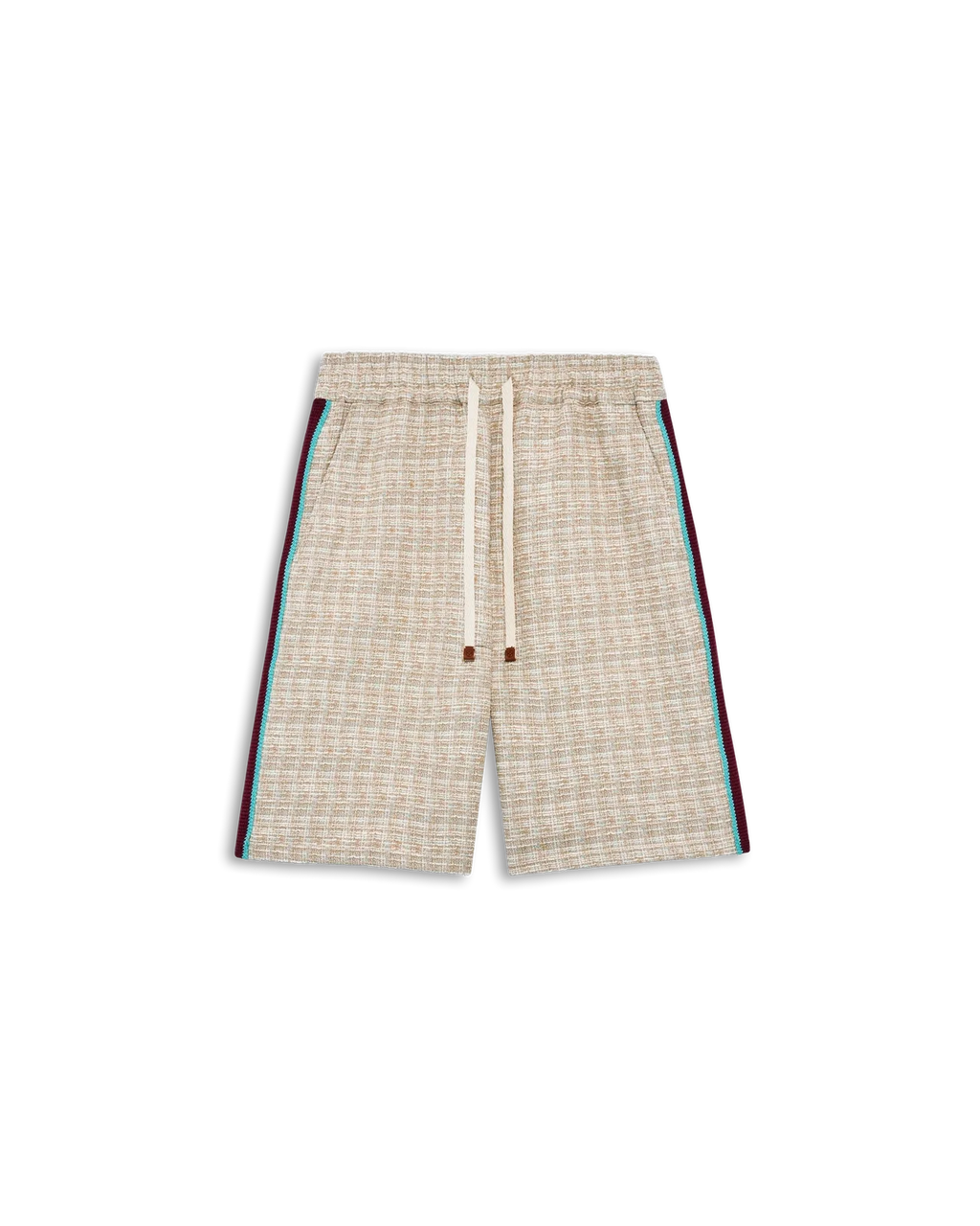 Drôle de Monsieur - Short Tweed D Miroir Beige