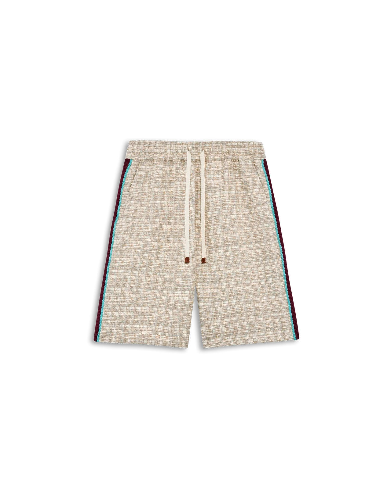 Drôle de Monsieur - Short Tweed D Miroir Beige