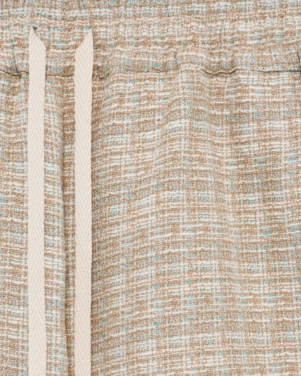 Drôle de Monsieur - Short Tweed D Miroir Beige