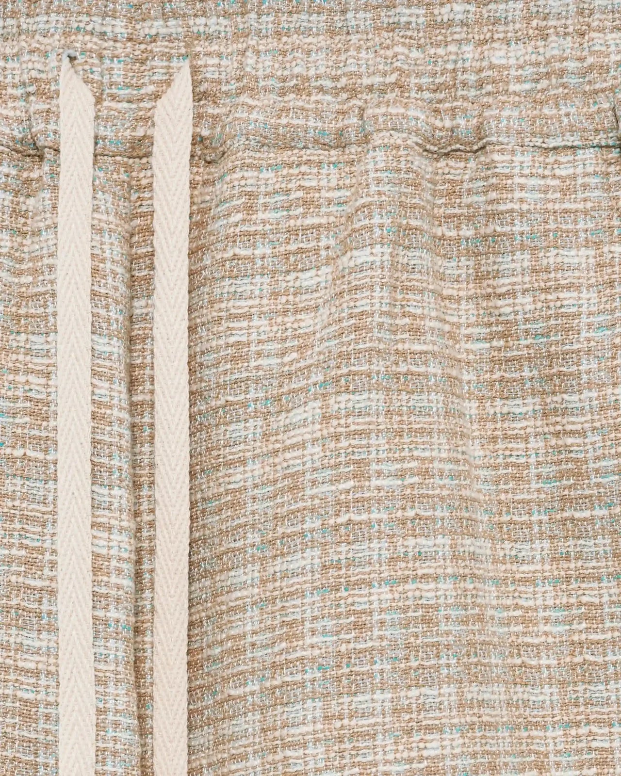 Drôle de Monsieur - Short Tweed D Miroir Beige