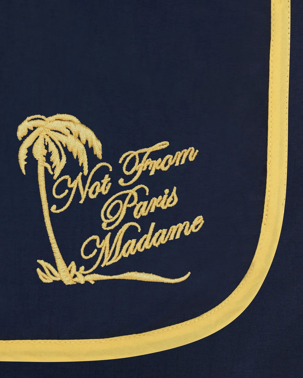 Drôle de Monsieur - Short Plage slogan Palmier Marine