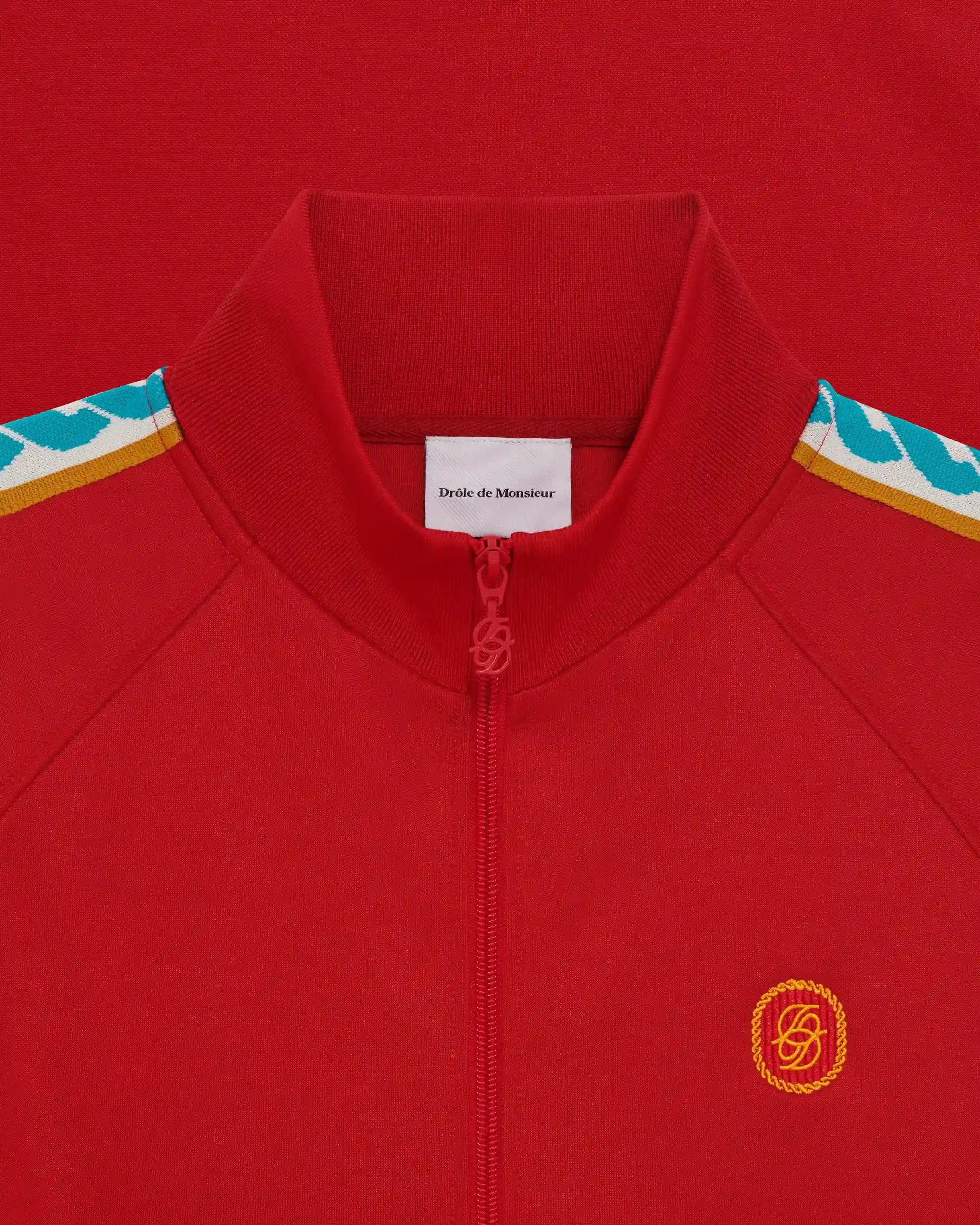 Drôle de Monsieur - Veste Survêtement Rouge
