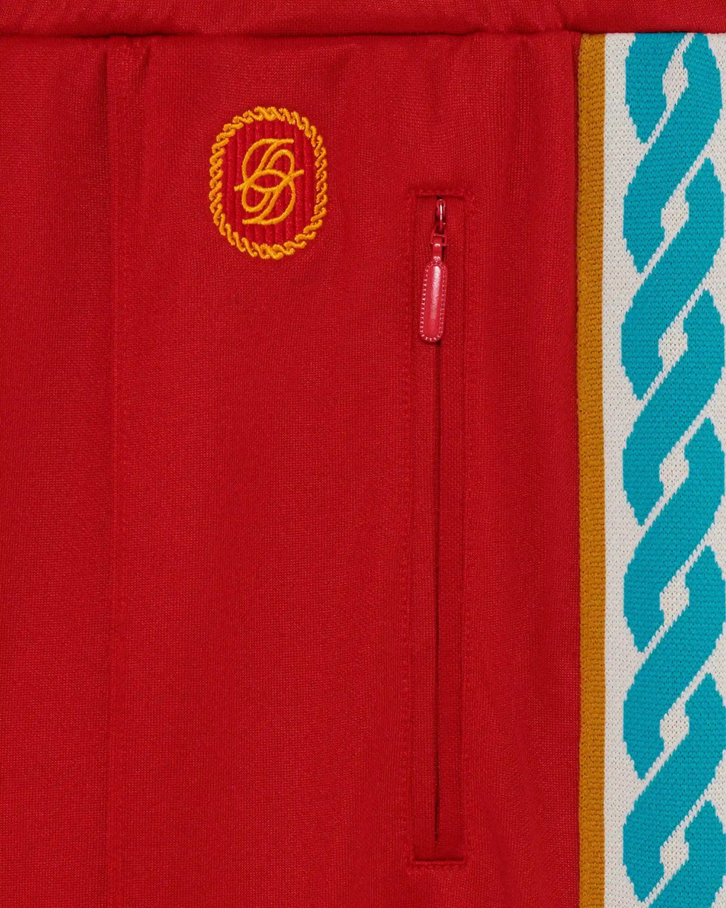 Drôle de Monsieur - Pantalon Survêtement Rouge