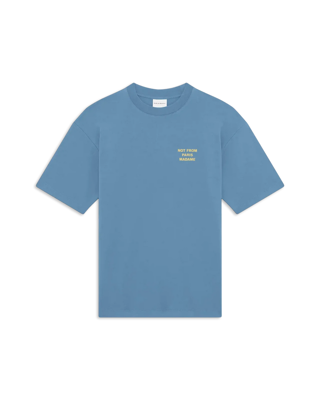 Drôle de Monsieur - T-Shirt Slogan Bleu