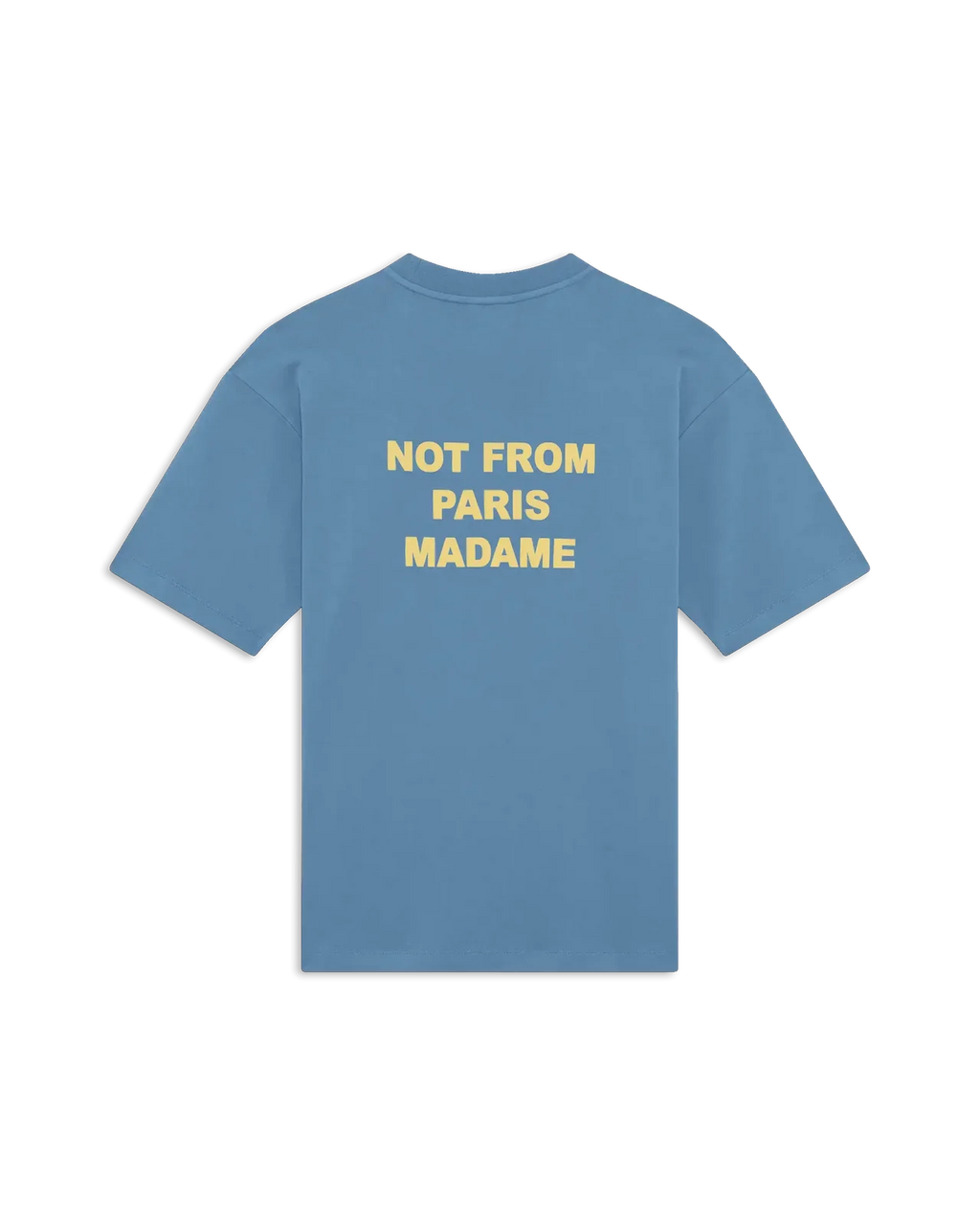Drôle de Monsieur - T-Shirt Slogan Bleu