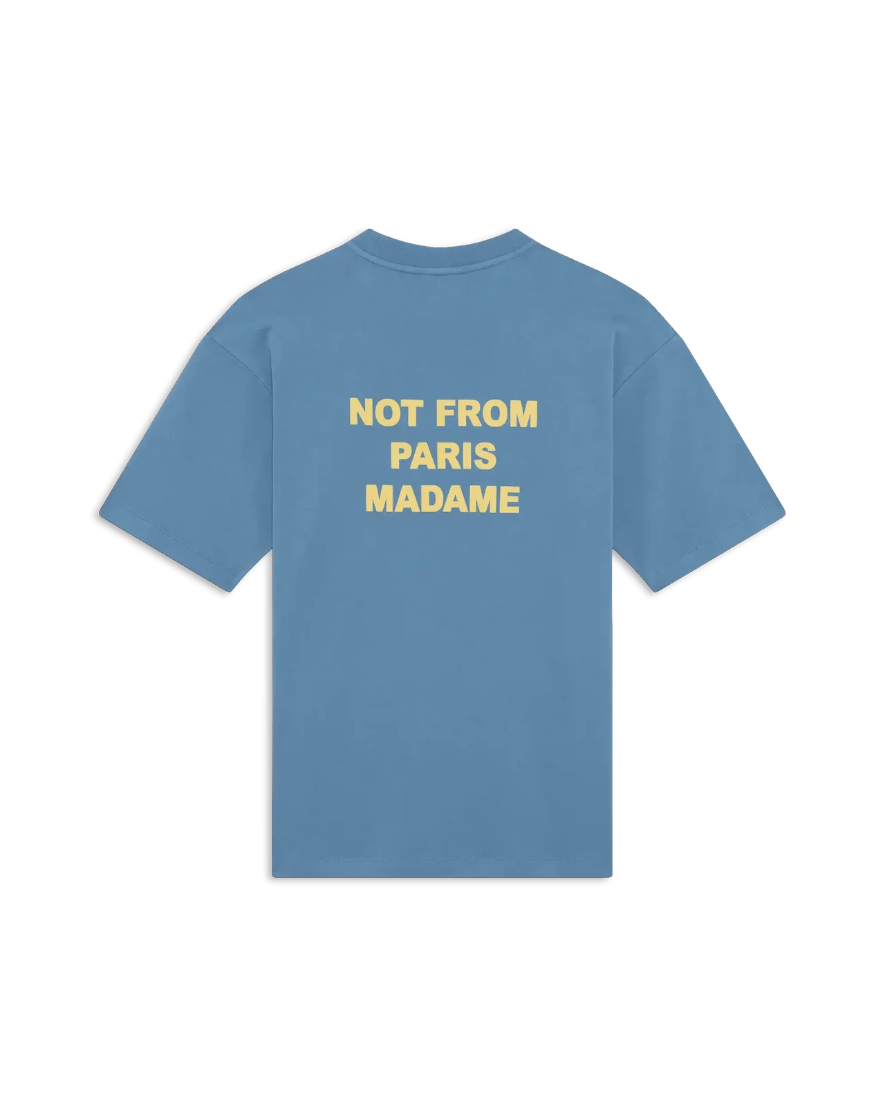 Drôle de Monsieur - T-Shirt Slogan Bleu
