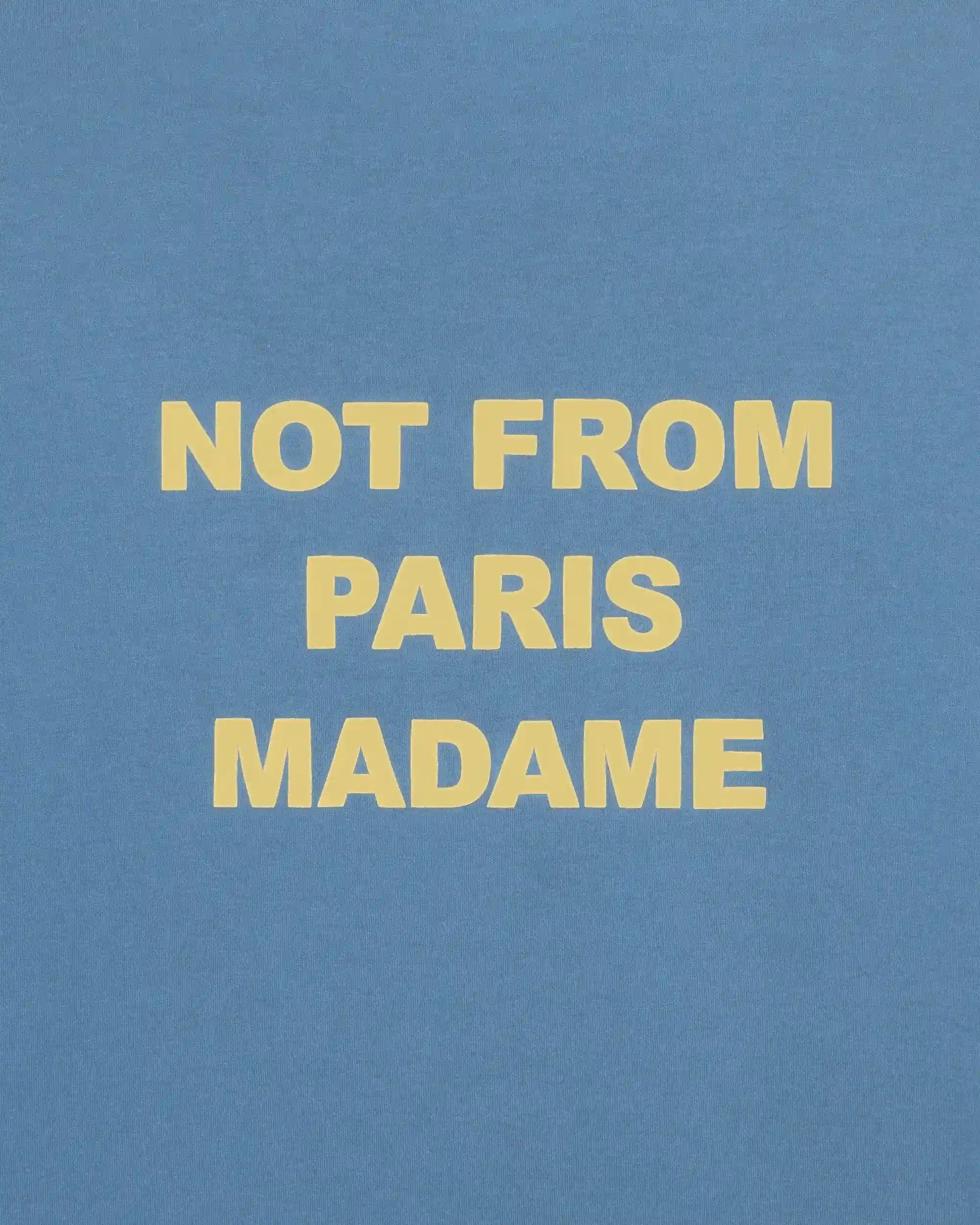 Drôle de Monsieur - T-Shirt Slogan Bleu