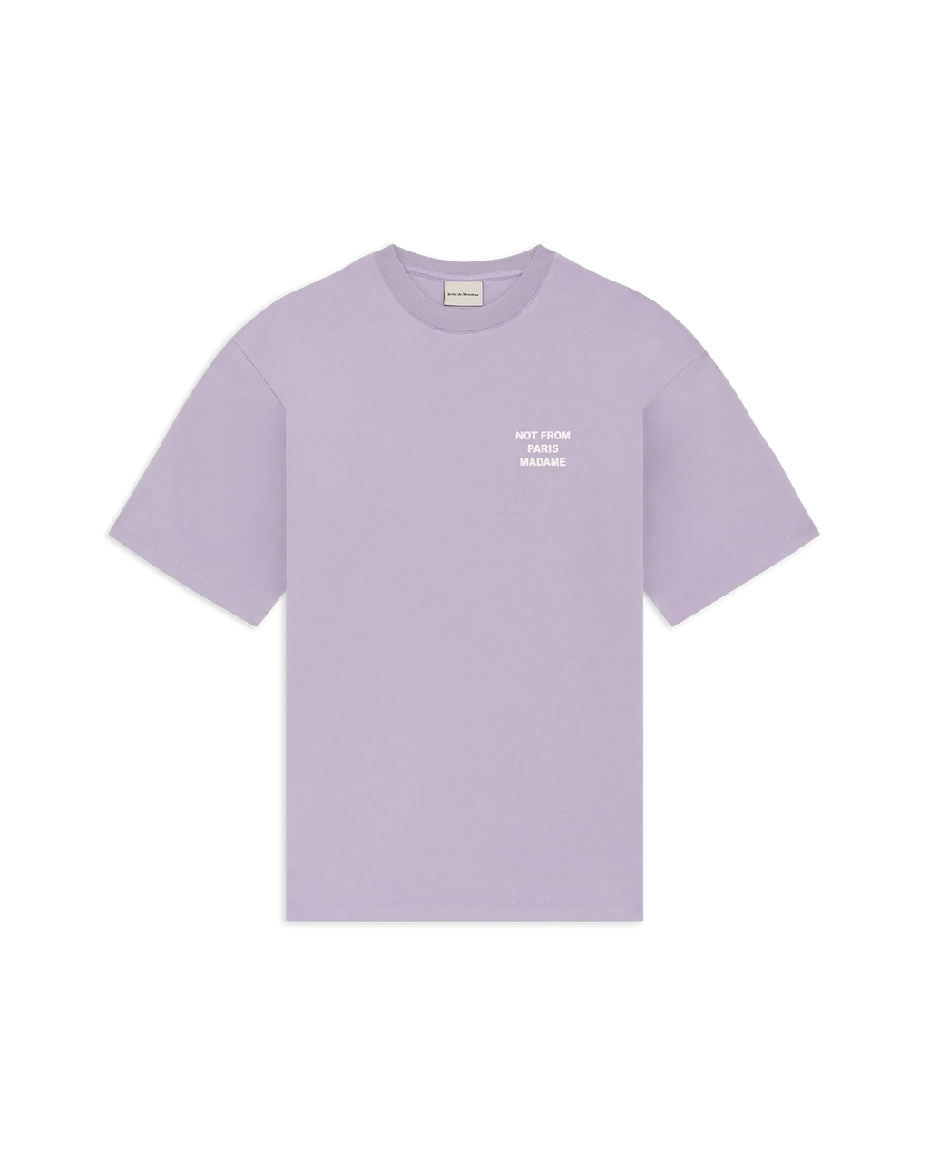 Drôle de Monsieur - T-Shirt Slogan Lavande