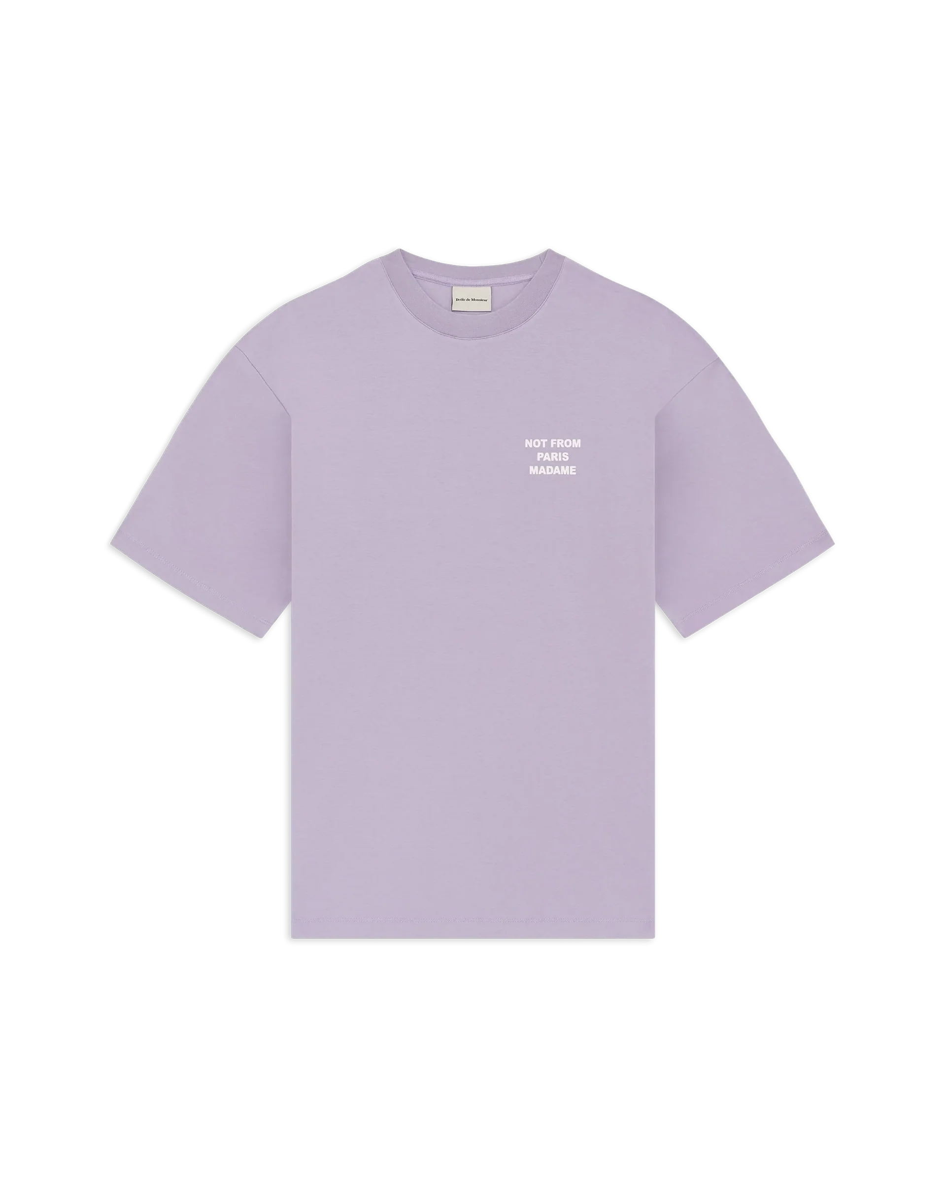 Drôle de Monsieur - T-Shirt Slogan Lavande