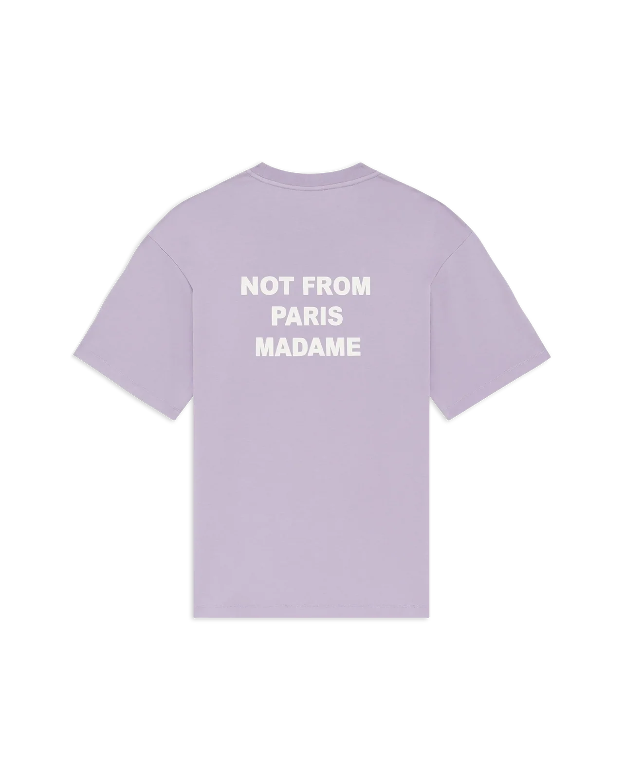 Drôle de Monsieur - T-Shirt Slogan Lavande