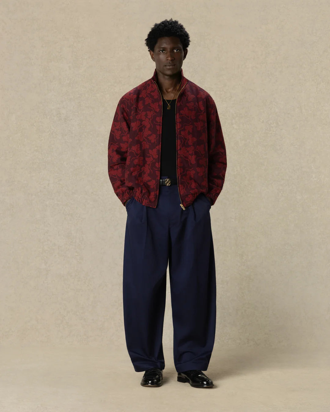 Drôle de Monsieur - Veste Survêtement Feuilles de Vignes Borxeauc