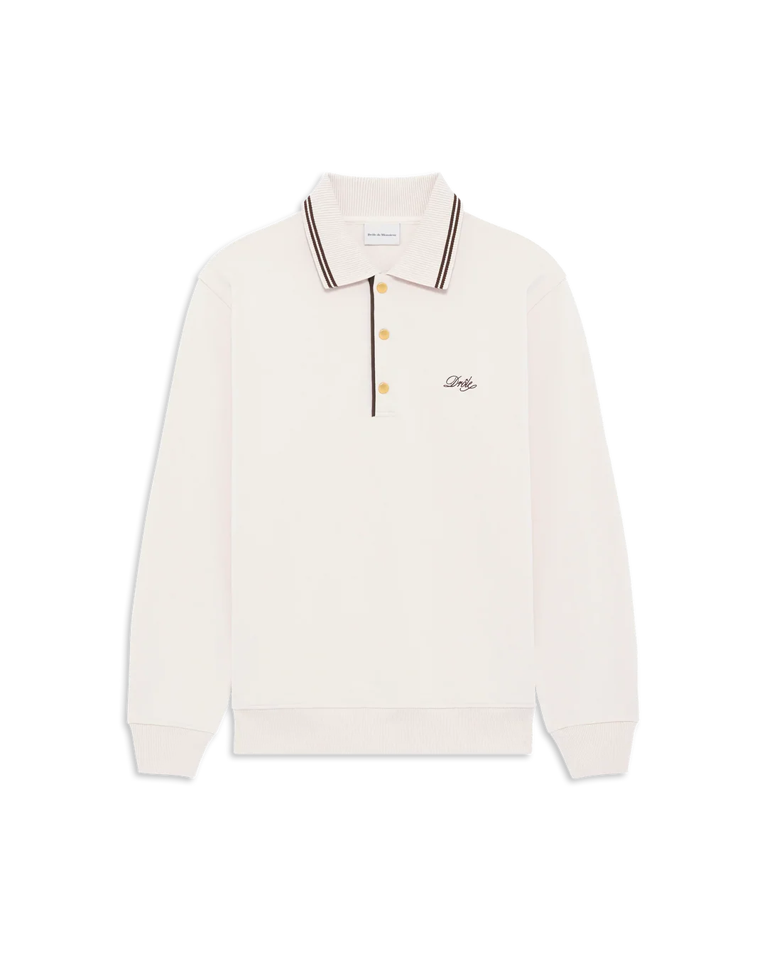 Drôle de Monsieur - Le Polo Drôle Beige