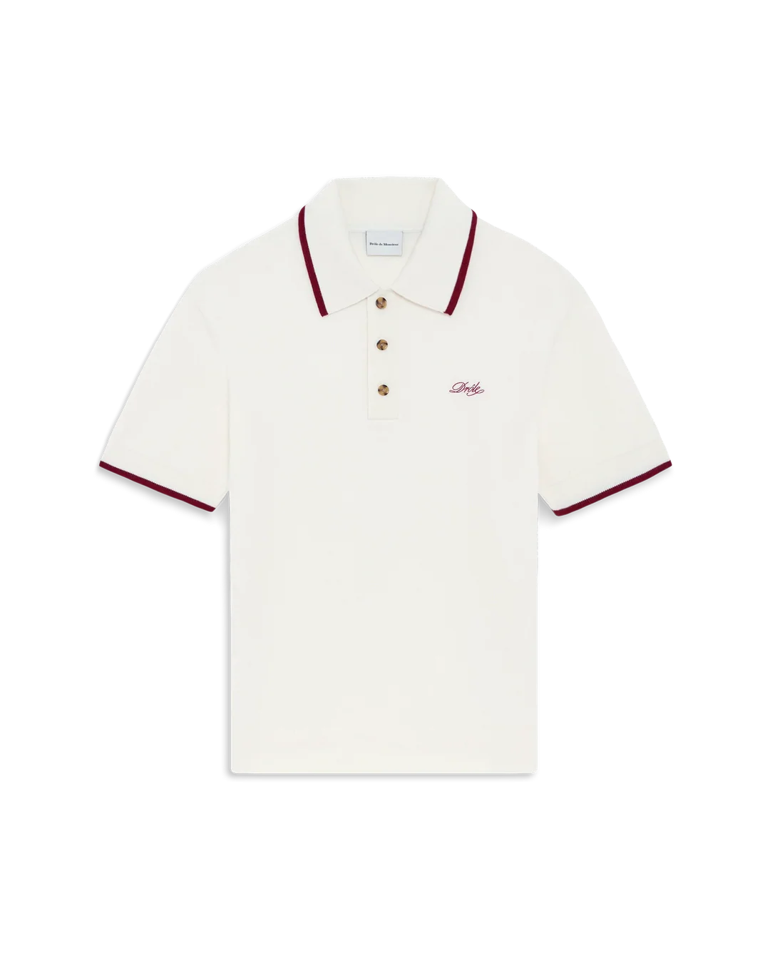 Drôle de Monsieur - Le Polo Drôle Blanc