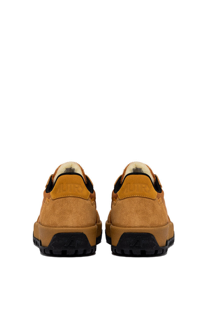 AUTRY - Basket Wildspace en tissu et daim Buckthorn