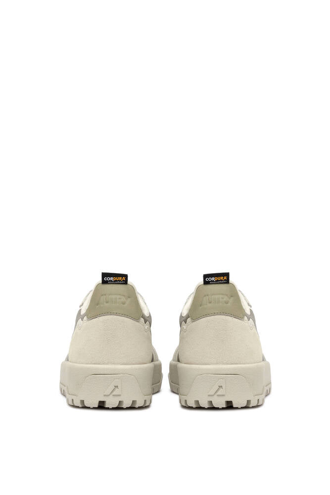 AUTRY - Basket Wildspace en cordura et daim Elmond et Blanc