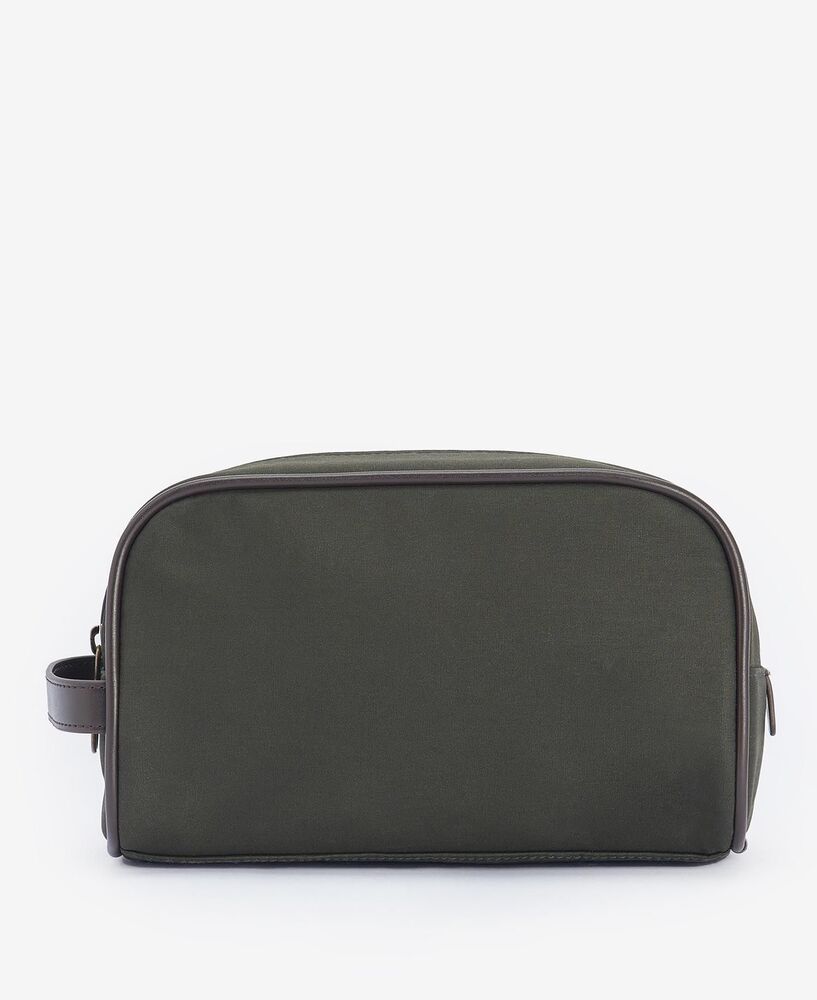 Barbour -Wax Washbag Trousse de toilette