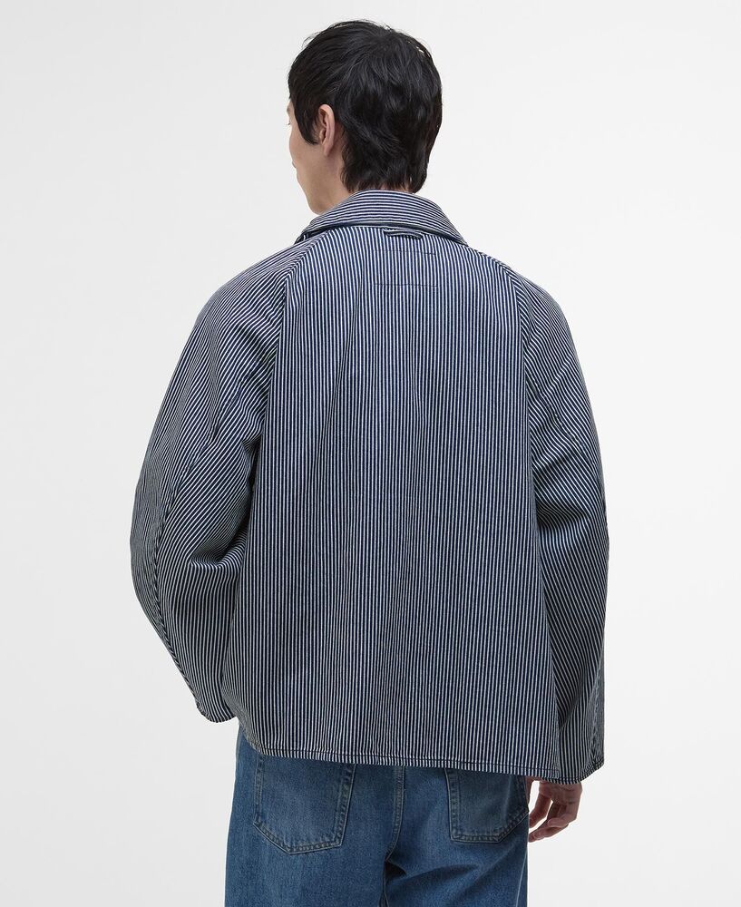 Barbour - Veste Transport Striped casual Indigo