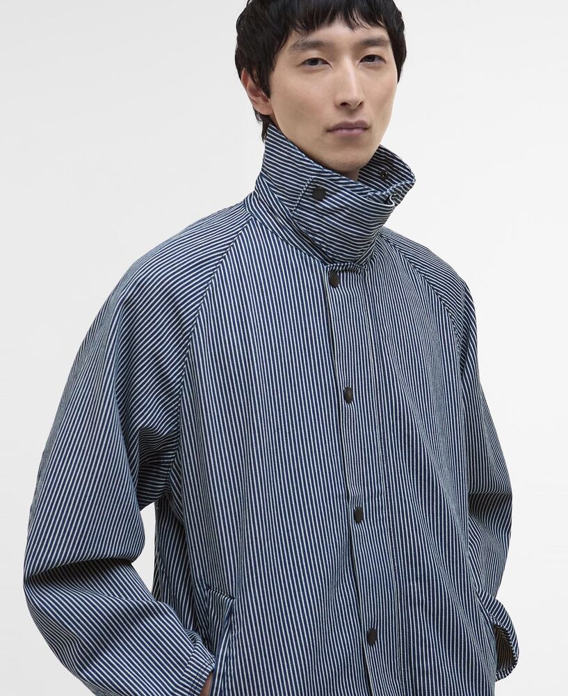 Barbour - Veste Transport Striped casual Indigo