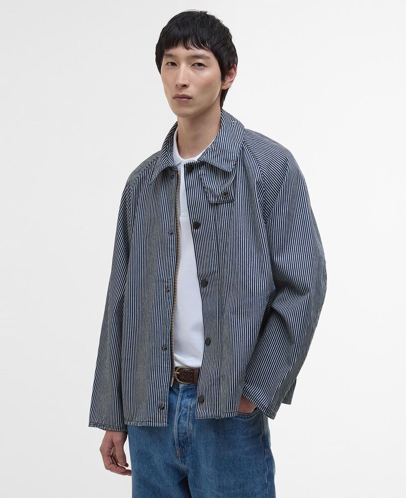 Barbour - Veste Transport Striped casual Indigo