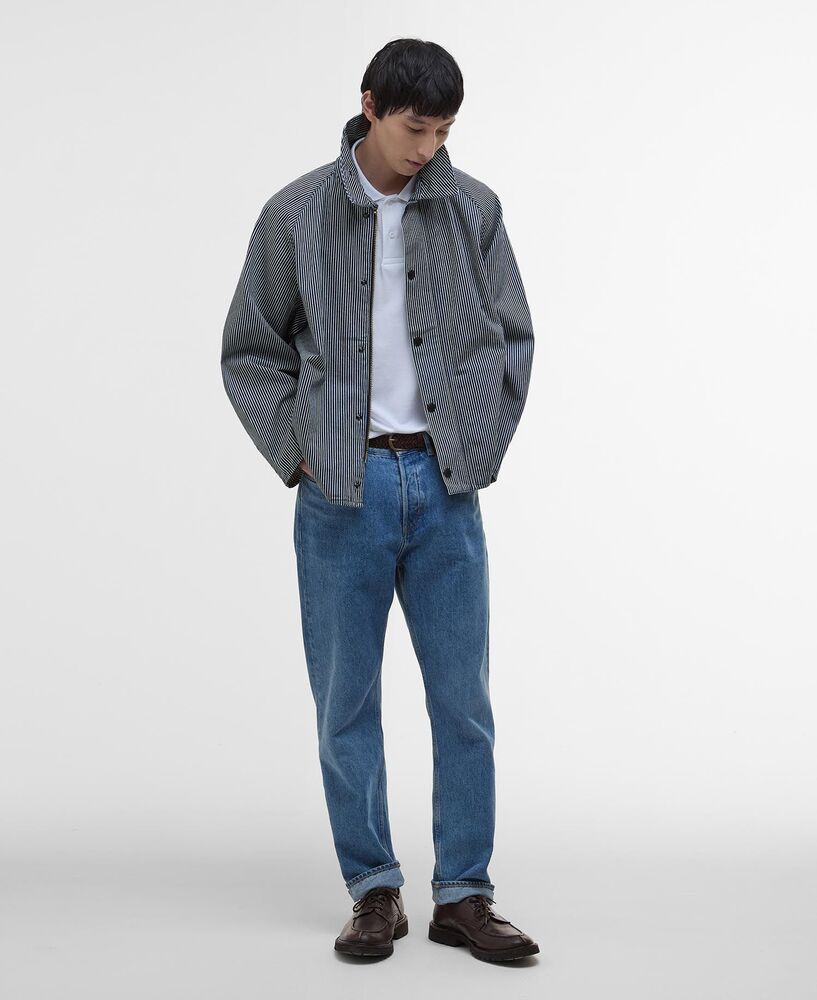 Barbour - Veste Transport Striped casual Indigo