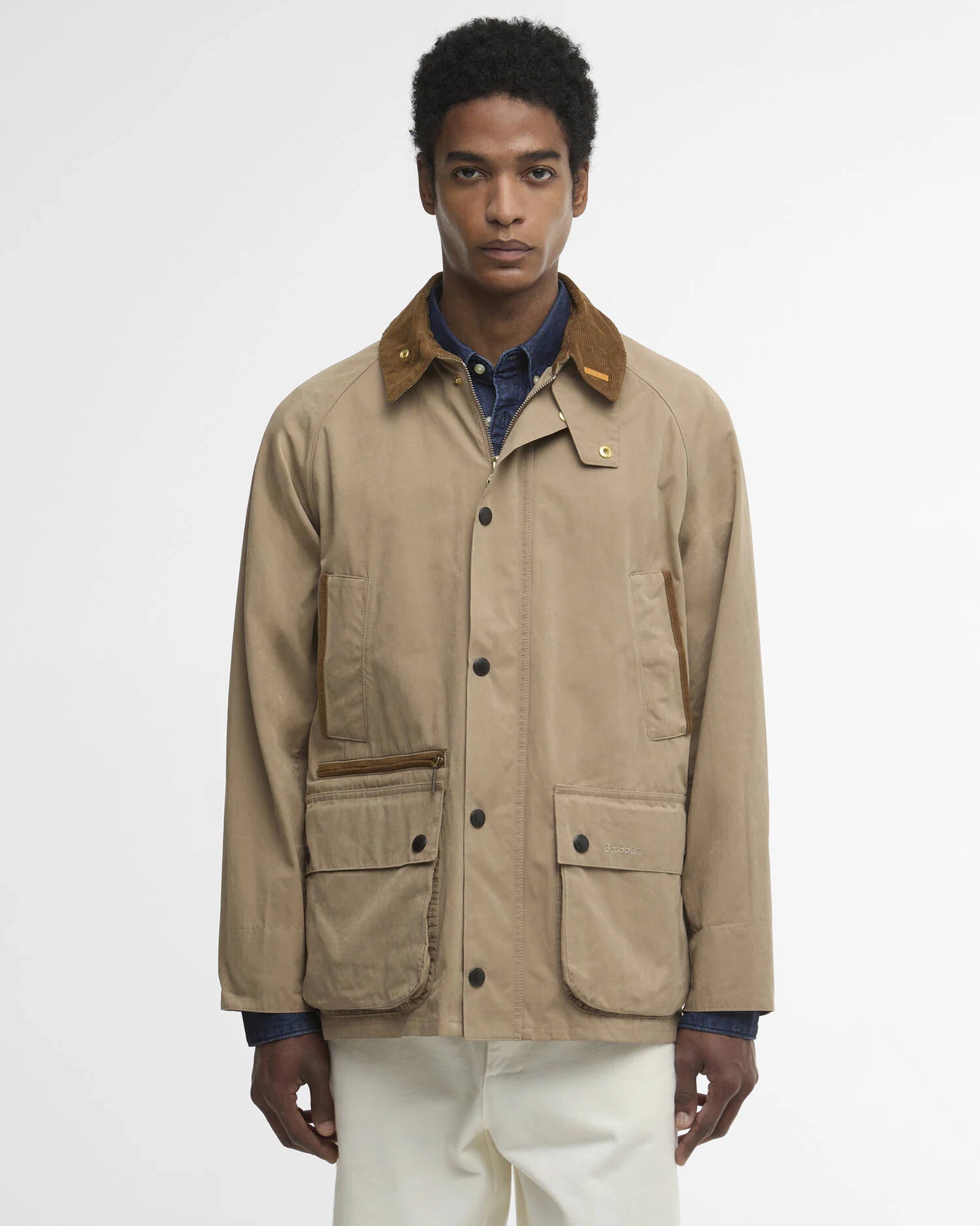Barbour - Veste Icons Bedale Casual Jacket Military Brown