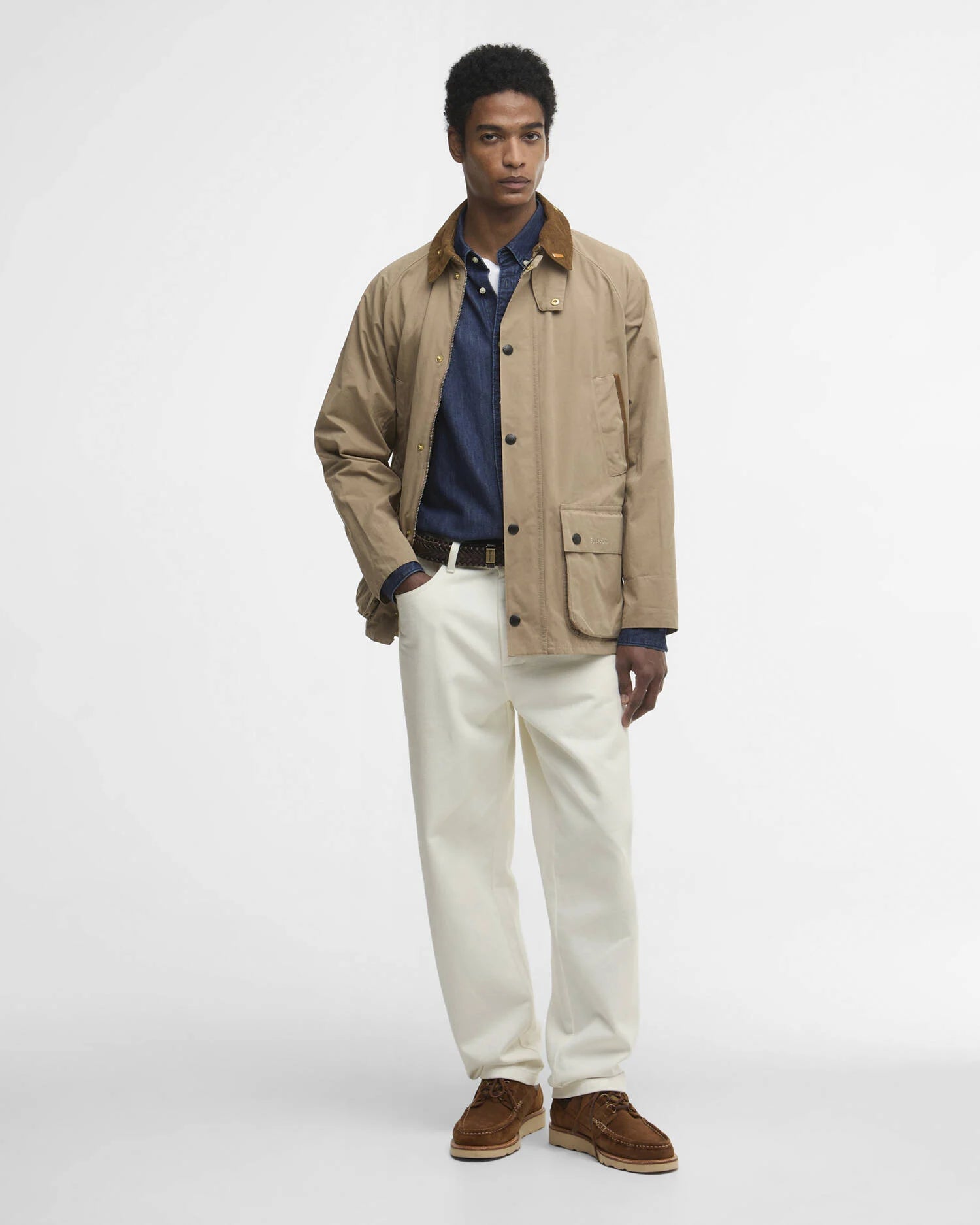 Barbour - Veste Icons Bedale Casual Jacket Military Brown