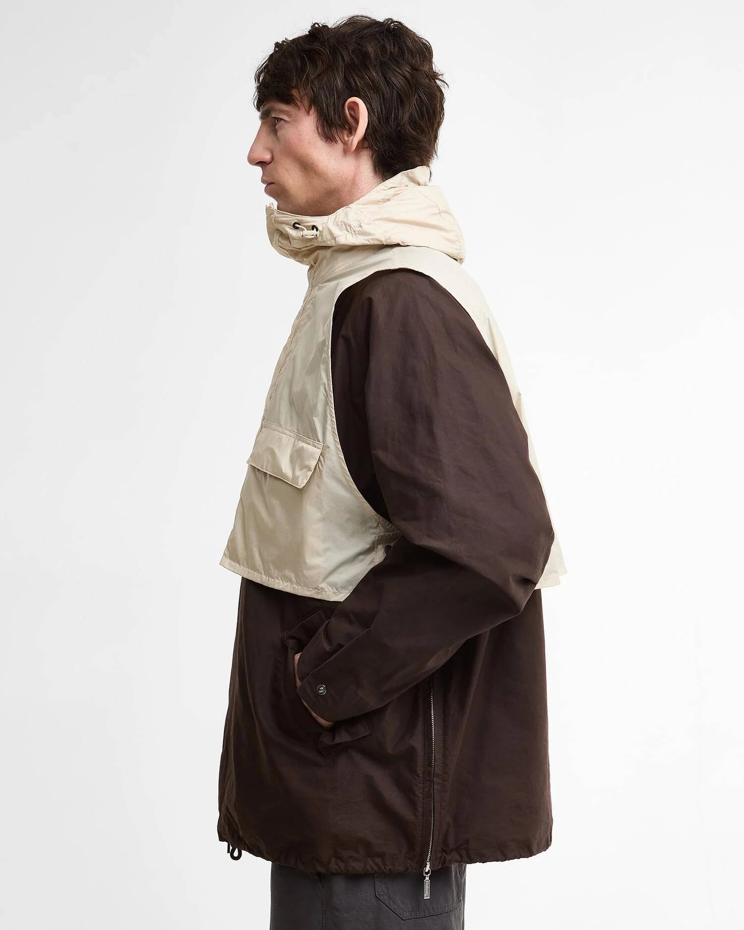 Barbour - Veste Barbour x Kaptain Sunshine Transport Smock Casual Jacket Light olive