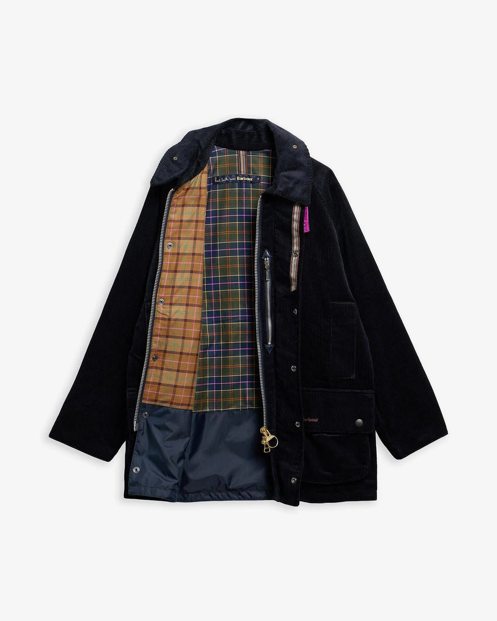 Barbour - Veste Beaufort Cord Barbour X Paul Smith  Dark Navy