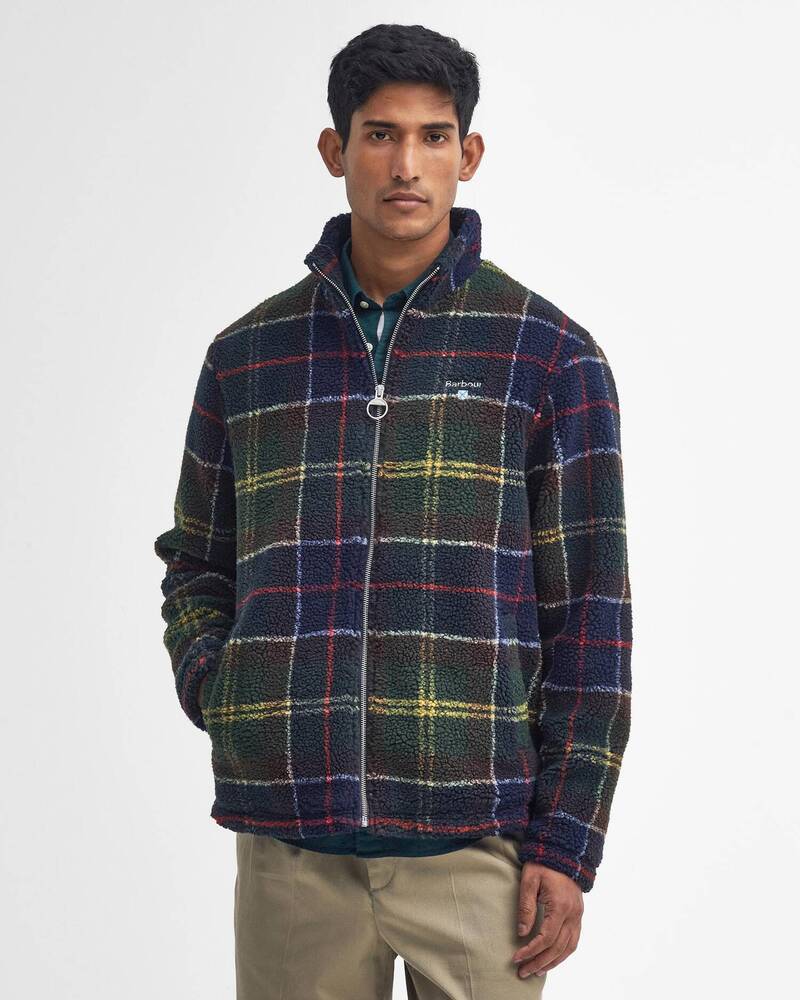 Barbour - Veste Tartan Sherpa Fleece Classic Tartan