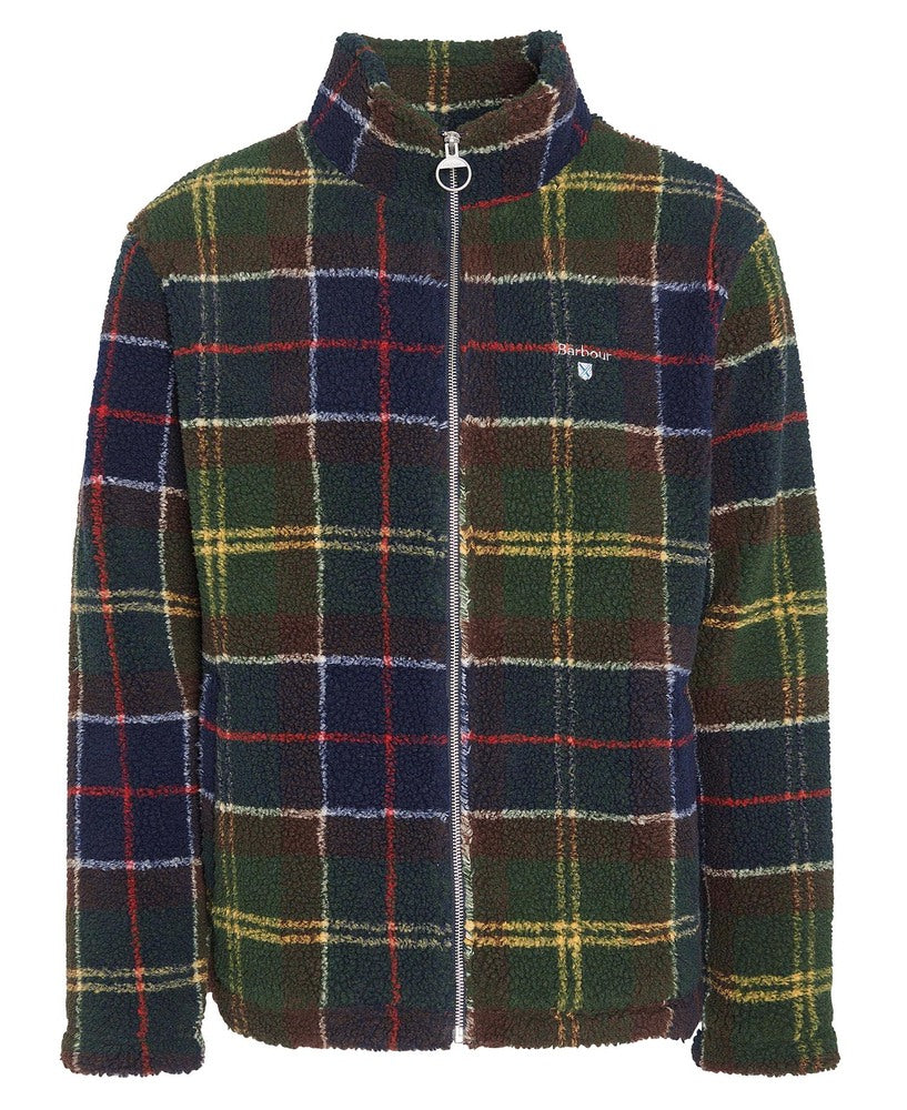 Barbour - Veste Tartan Sherpa Fleece Classic Tartan