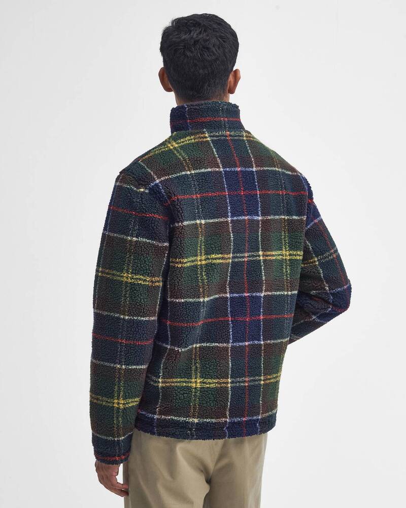 Barbour - Veste Tartan Sherpa Fleece Classic Tartan