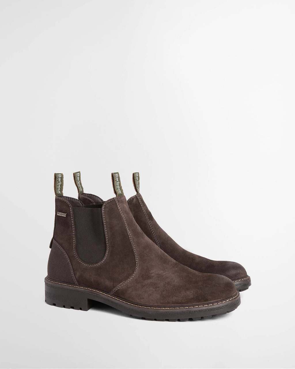 Barbour - Chaussures Embleton Chelsea Boots Brown Suede