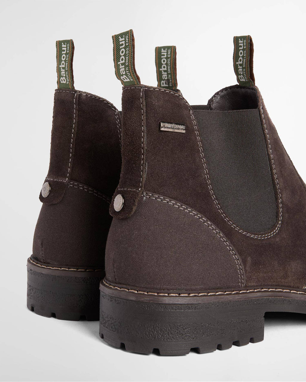 Barbour - Chaussures Embleton Chelsea Boots Brown Suede