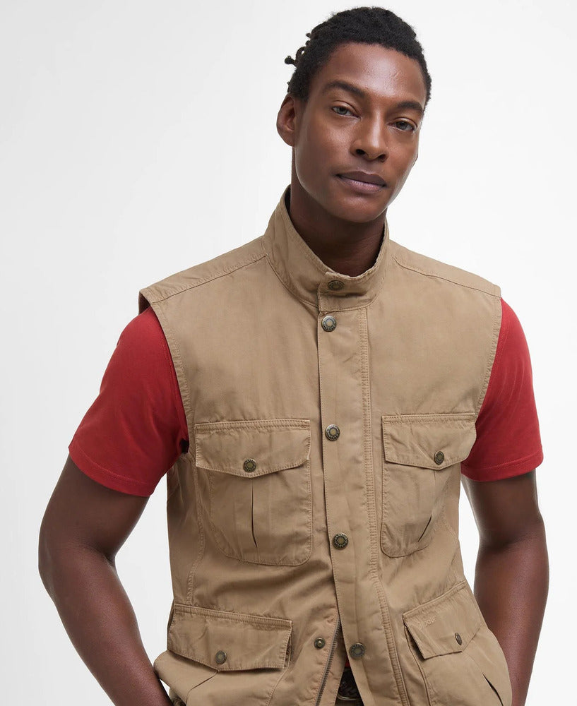 Barbour - Gilet Casual Cordbridge Stone