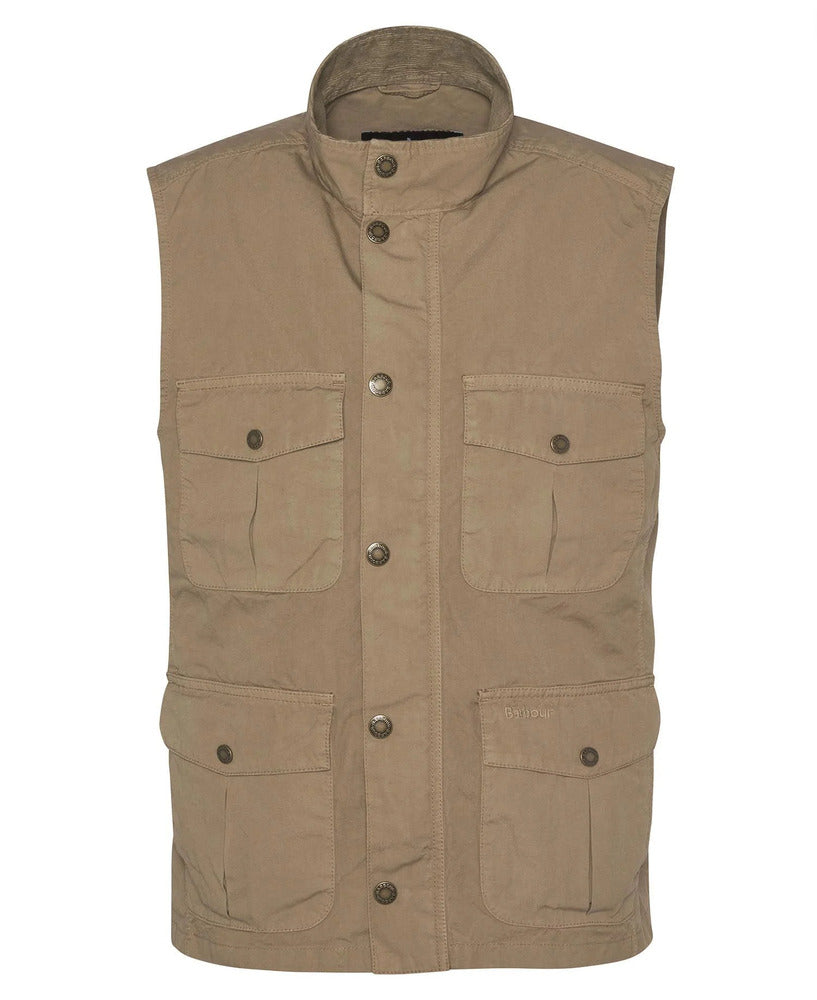 Barbour - Gilet Casual Cordbridge Stone